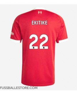 Günstige Liverpool Hugo Ekitike #22 Heimtrikot 2025-26 Kurzarm